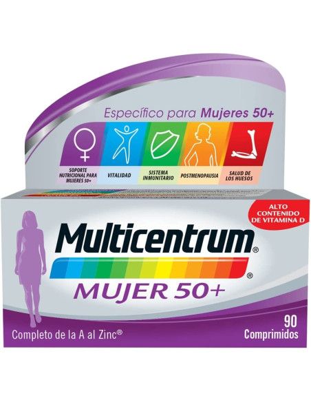 Multicentrum Mujer 50+ 90comp Multicentrum Mujer 50+ 90comp