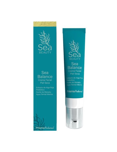 Sea beauty balance crema facial seca, 50ml