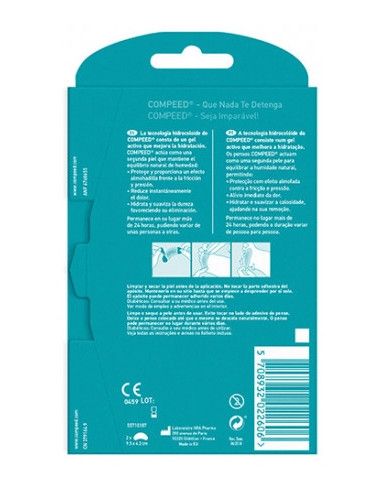 Compeed Durezas Pequeño 6 apósitos Compeed Durezas Pequeño 6 apósitos