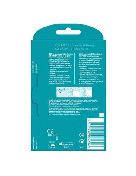 Compeed Durezas Pequeño 6 apósitos