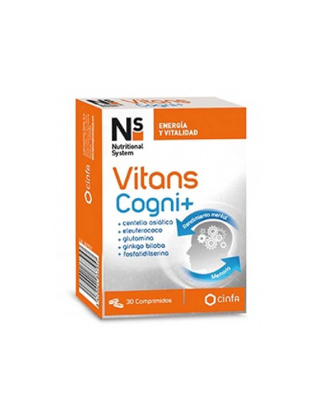 NS Vitans Cogni+ 30 Comprimidos