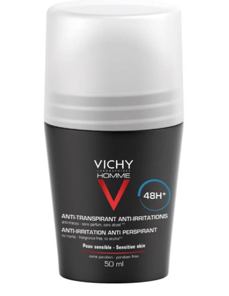 Vichy Homme Desodorante Roll-On Pieles Sensibles 50ml