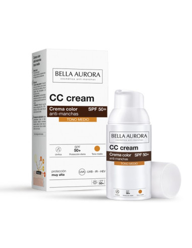 Bella Aurora CC Cream Tono Medio SPF...