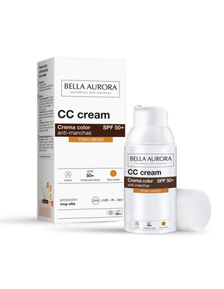 Bella Aurora CC Cream Tono Medio SPF 50+ 50ml