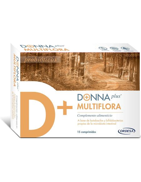 DonnaPlus Multiflora 15 comprimidos DonnaPlus Multiflora 15 comprimidos
