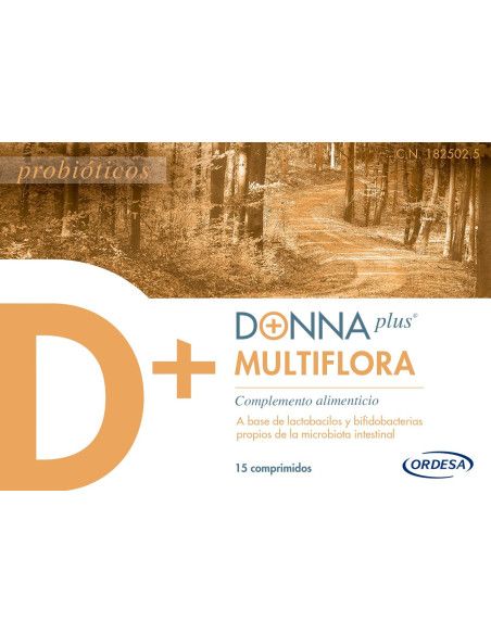 DONNAplus Multiflora 15 comprimidos
