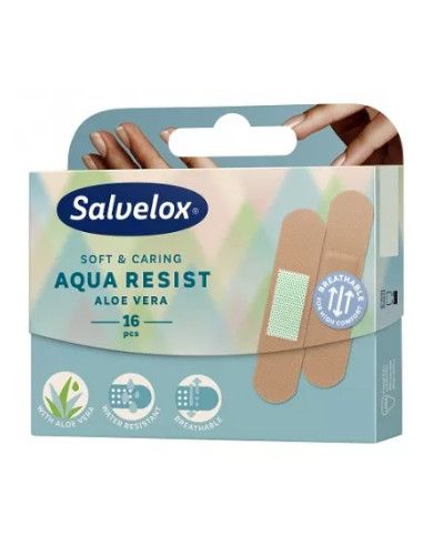 Salvelox Aqua Resist Aloe Vera 16 Uds Salvelox Aqua Resist Aloe Vera 16 Uds