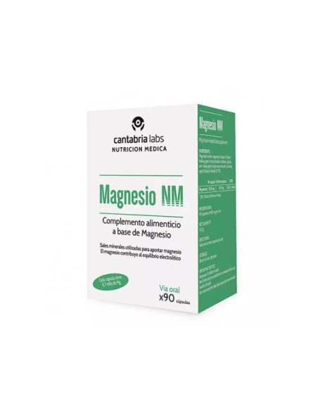 Nutrición Médica Magnesio NM 90 Cápsulas Nutrición Médica Magnesio NM 90 Cápsulas