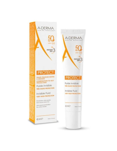 A-Derma Protect Fluido Invisible FPS 50+ 40 ml
