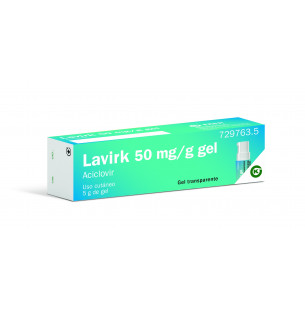 Lavirk Gel 50 mg/g 5 g