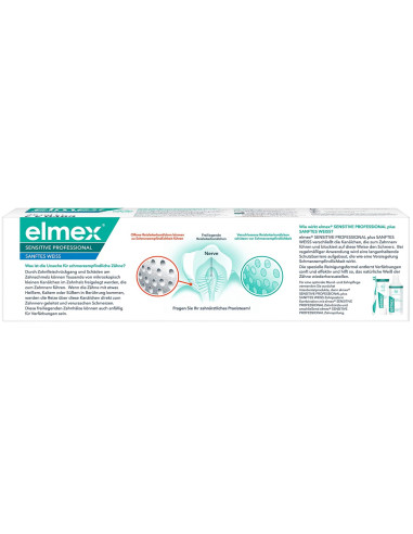 Elmex Dentífrico Sensitive... Elmex Dentífrico Sensitive...