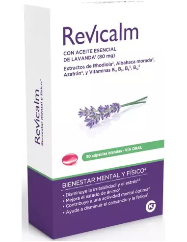 Revicalm 30 Cápsulas Blandas