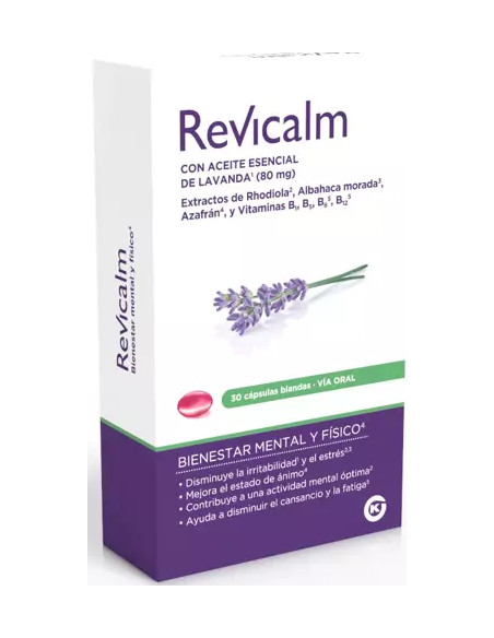 Revicalm 30 Cápsulas Blandas
