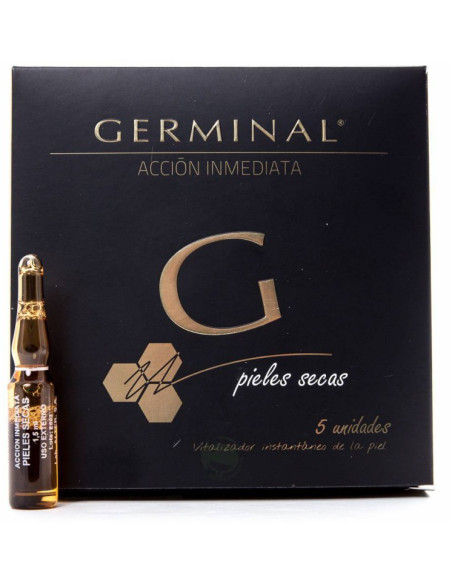 Germinal Acción Inmediata Pieles Secas 5 ampollas