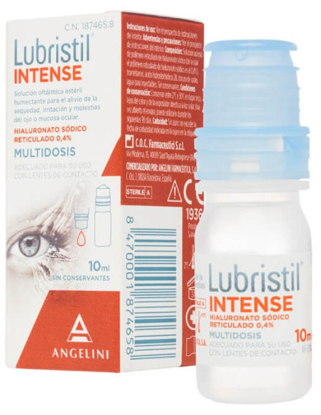 Lubristil Intense Solución Oftálmica Multidosis 10 ml