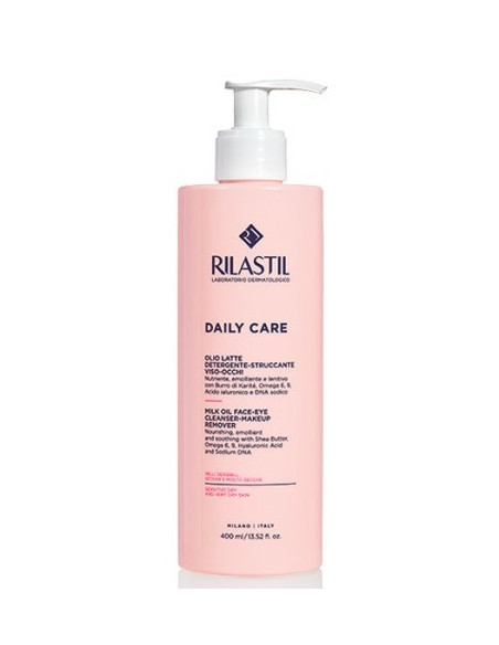 Rilastil Daily Care Oleo Leche Limpiador Facial Nutritivo 400 ml