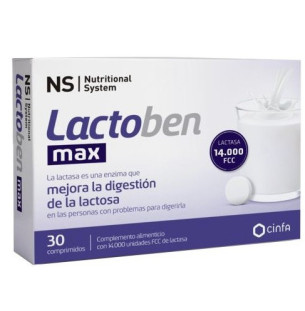 Ns Lactoben Max 30 Comprimidos