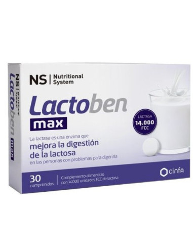 Ns Lactoben Max 30 Comprimidos Ns Lactoben Max 30 Comprimidos