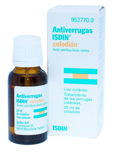 Antiverrugas Isdin Solucion Tópica 20 ml Antiverrugas Isdin Solucion Tópica 20 ml
