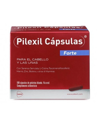 Pilexil Cápsulas Forte 100 cápsulas Pilexil Cápsulas Forte 100 cápsulas