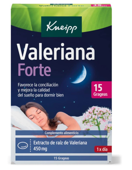 Kneipp Valeriana Forte 15 grageas