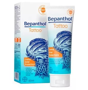 Bepanthol Tattoo Crema Solar Protectora SPf 50+ 50ml.