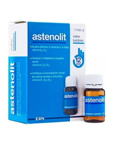 Astenolit 12 viales bebibles Astenolit 12 viales bebibles