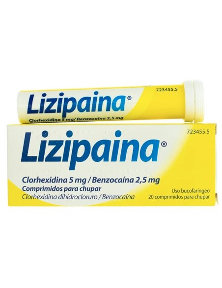 Lizipaina 20 Comprimidos Para Chupar