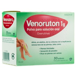 Venoruton 1 g Polvo para Solución Oral 30 Sobres