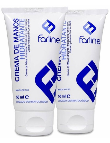 Farline Crema De Manos Hidratante Pack 2 X 50 ml.