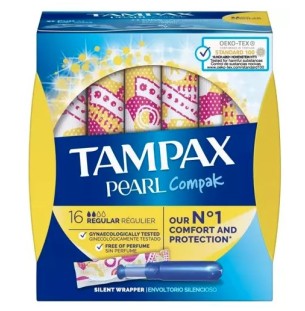 Tampax Compak Pearl Regular...