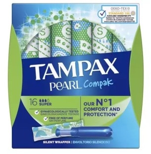 Tampax Pearl Compak Super...