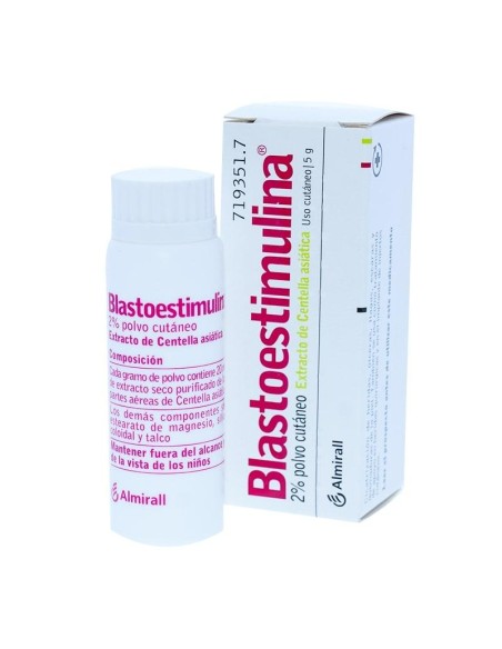 Blastoestimulina 20 MG/G Polvo Topico 5 G