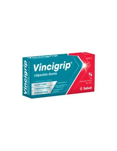 Vincigrip 12 Cápsulas Duras