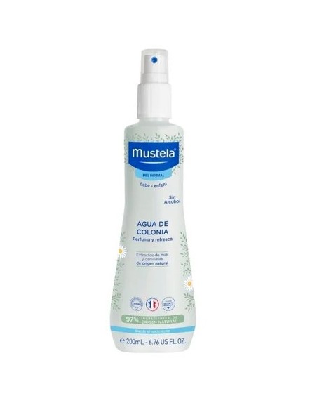 Mustela Agua de Colonia Sin Alcohol Piel Normal 200ml