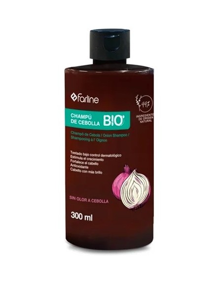 Farline Champú de Cebolla Bio 300ml Farline Champú de Cebolla Bio 300ml