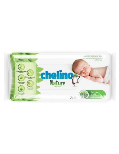 Chelino Nature Toallitas 24 Unidades Chelino Nature Toallitas 24 Unidades