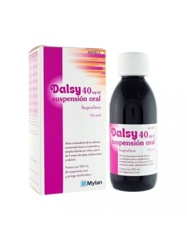 Dalsy 40 mg/ml Suspensión Oral, 150 ml