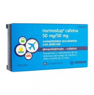 Normostop Cafeína 50 mg/50...