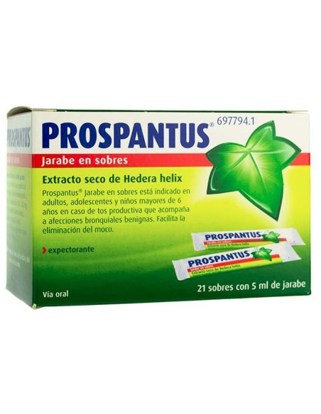 Prospantus 35 MG 21 Sobres Jarabe 5 ML