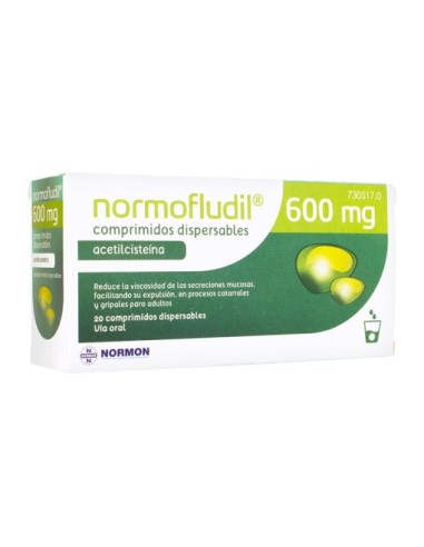 Normofludil 600 mg 20 Comprimidos...