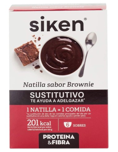 Siken Sustitutive Natilla Brownie 6... Siken Sustitutive Natilla Brownie 6...
