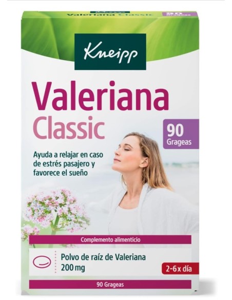 Kneipp Valeriana Classic 90 Grageas Kneipp Valeriana Classic 90 Grageas