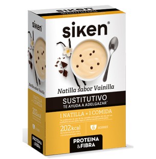 Siken Sustitutive Natilla Vainilla 6S