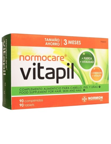 Normocare Vitapil 90 comprimidos Normocare Vitapil 90 comprimidos
