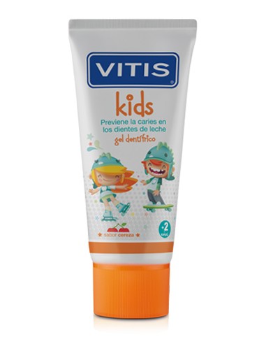 Vitis Kids Gel Dentífrico Sabor Cereza 50ml