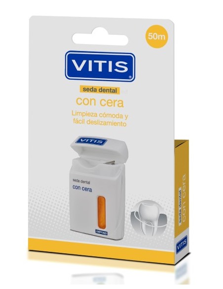 Vitis Seda Dental Con Cera 50 M