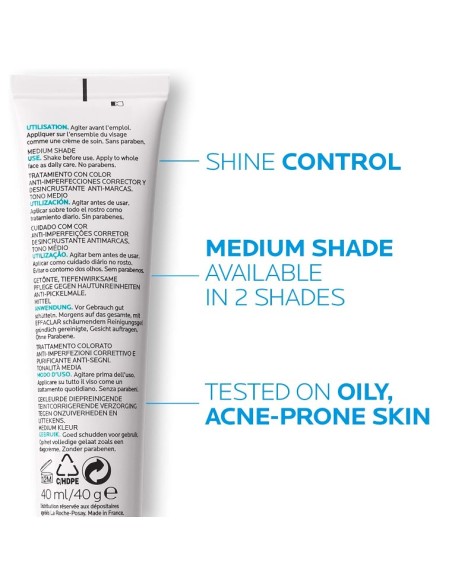 La Roche-Posay Effaclar Duo+ Unifiant tono medio 40ml