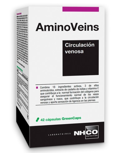 NHCO AminoVeins 42 Cápsulas NHCO AminoVeins 42 Cápsulas
