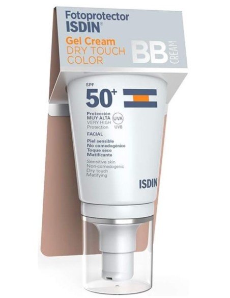 Isdin Fotoprotección Dry Touch Gel Crema color SPF50+ 50ml